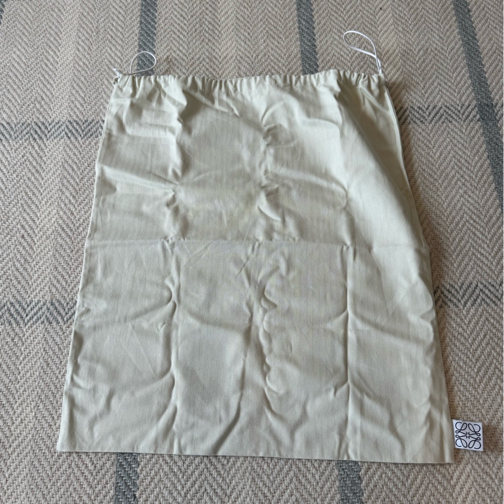 Loewe Cream Dust Bag